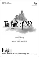 The Land of Nod SA choral sheet music cover